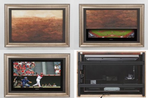 VisionArt canvas in frame