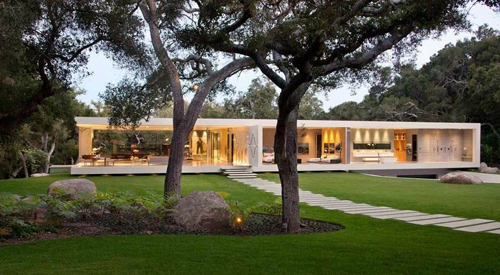 glass pavilion