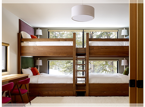 John Maniscalco Architecture. bunk bed