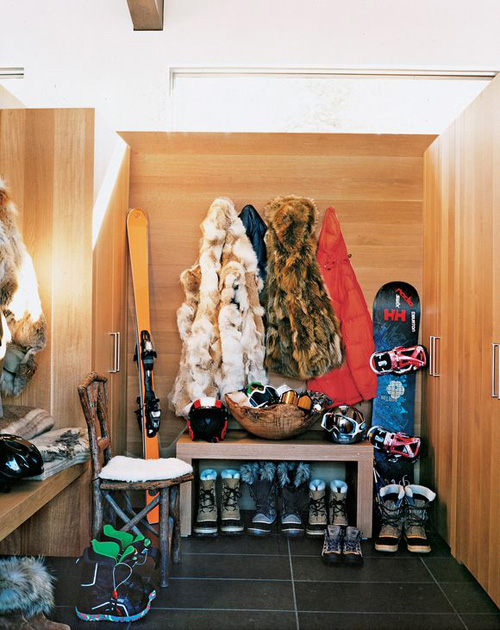 aerin lauder mountain home entrance